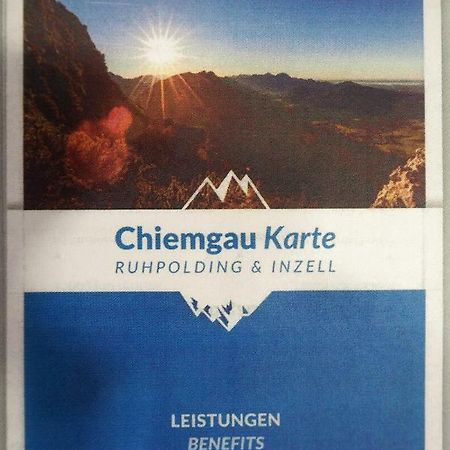Alpina Inzell 108 - Chiemgau Apartment ภายนอก รูปภาพ